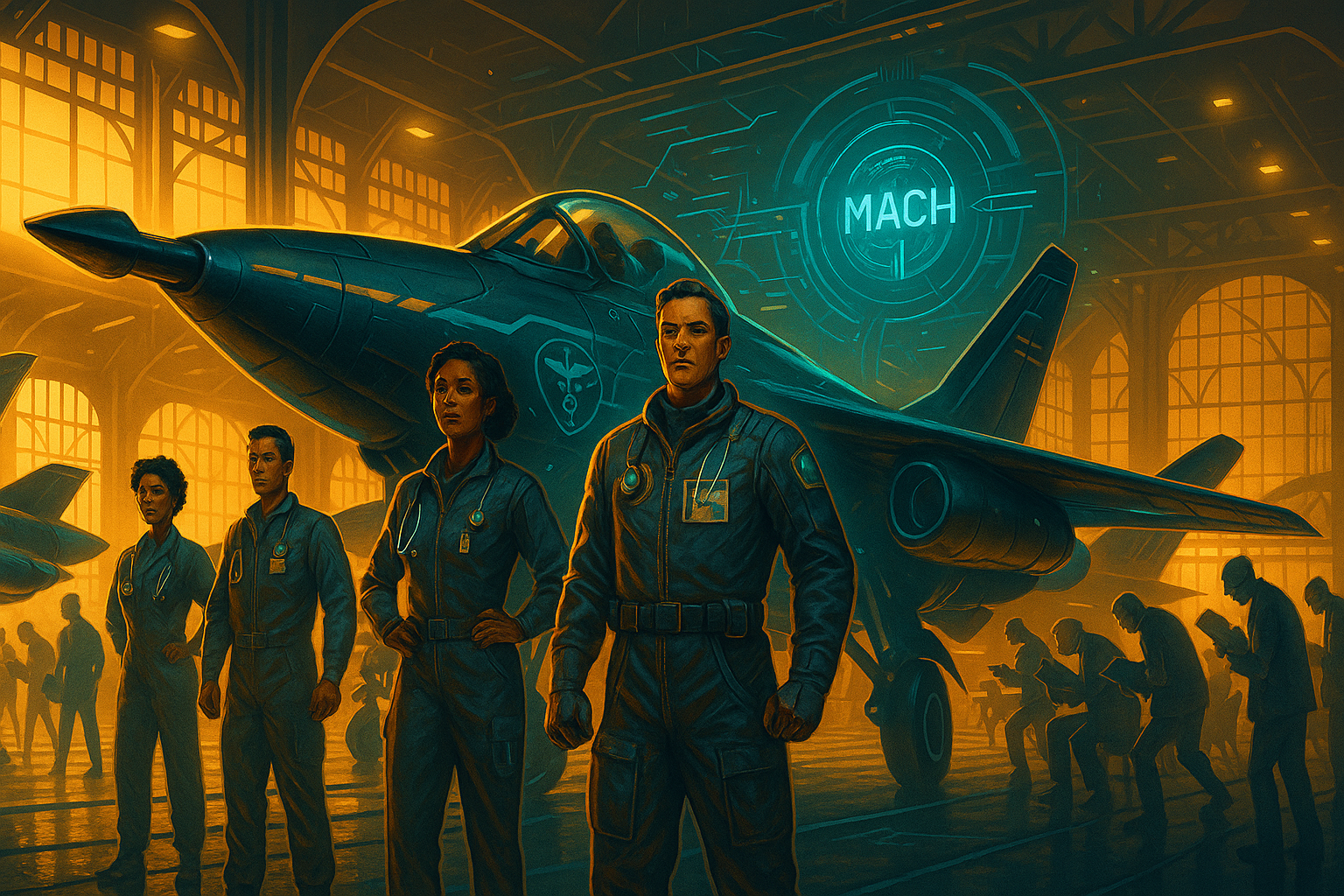 Pilot Ready - Mach 1 Launch Bay